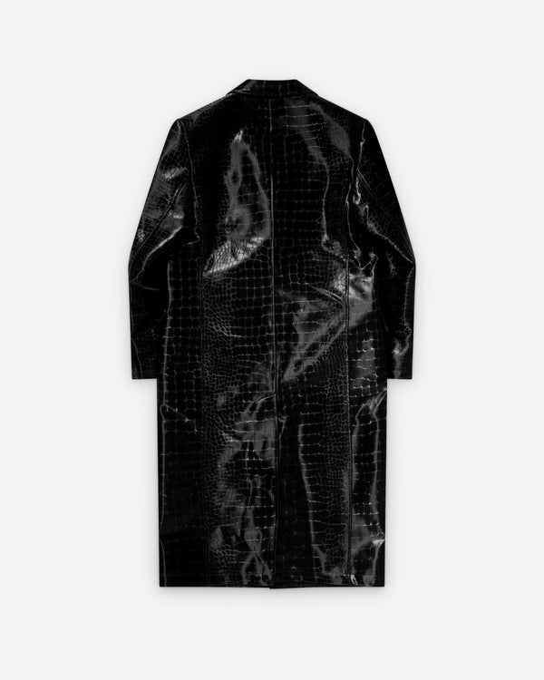 Junya Watanabe - Women's Embossed Single Breasted Coat - (Black)