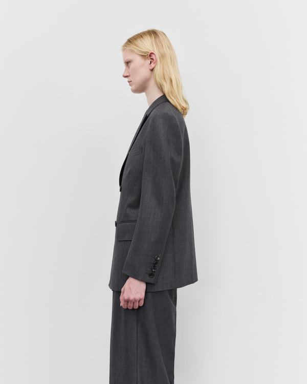 Junya Watanabe - Women's Double Breasted Blazer - (Grey)