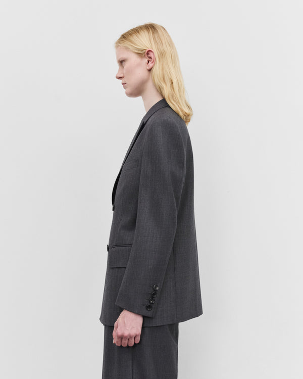 Junya Watanabe - Women's Double Breasted Blazer - (Grey)