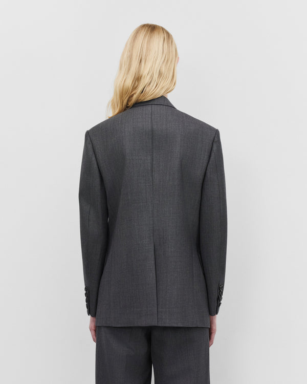 Junya Watanabe - Women's Double Breasted Blazer - (Grey)