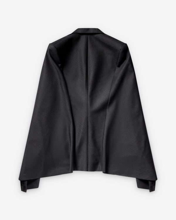 Junya Watanabe - Women's Single Breasted Blazer - (Charcoal Pin Stripe)
