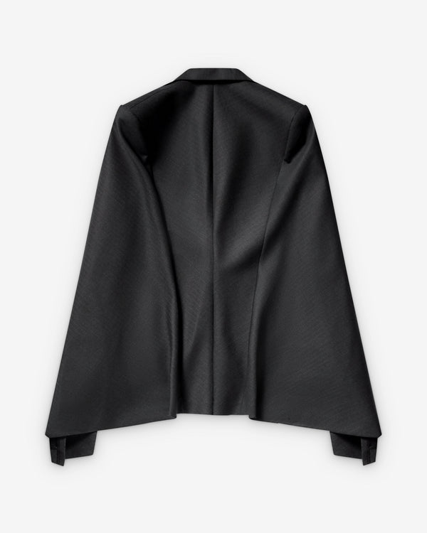 Junya Watanabe - Women's Single Breasted Blazer - (Charcoal Pin Stripe)