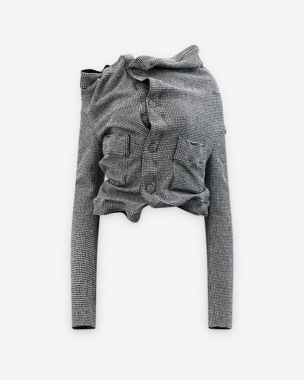 Junya Watanabe - Women's Jacket - (Houndstooth)