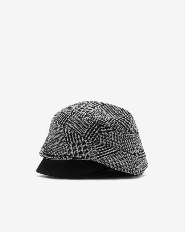 Junya Watanabe - Women's Structured Hat - (Houndstooth)