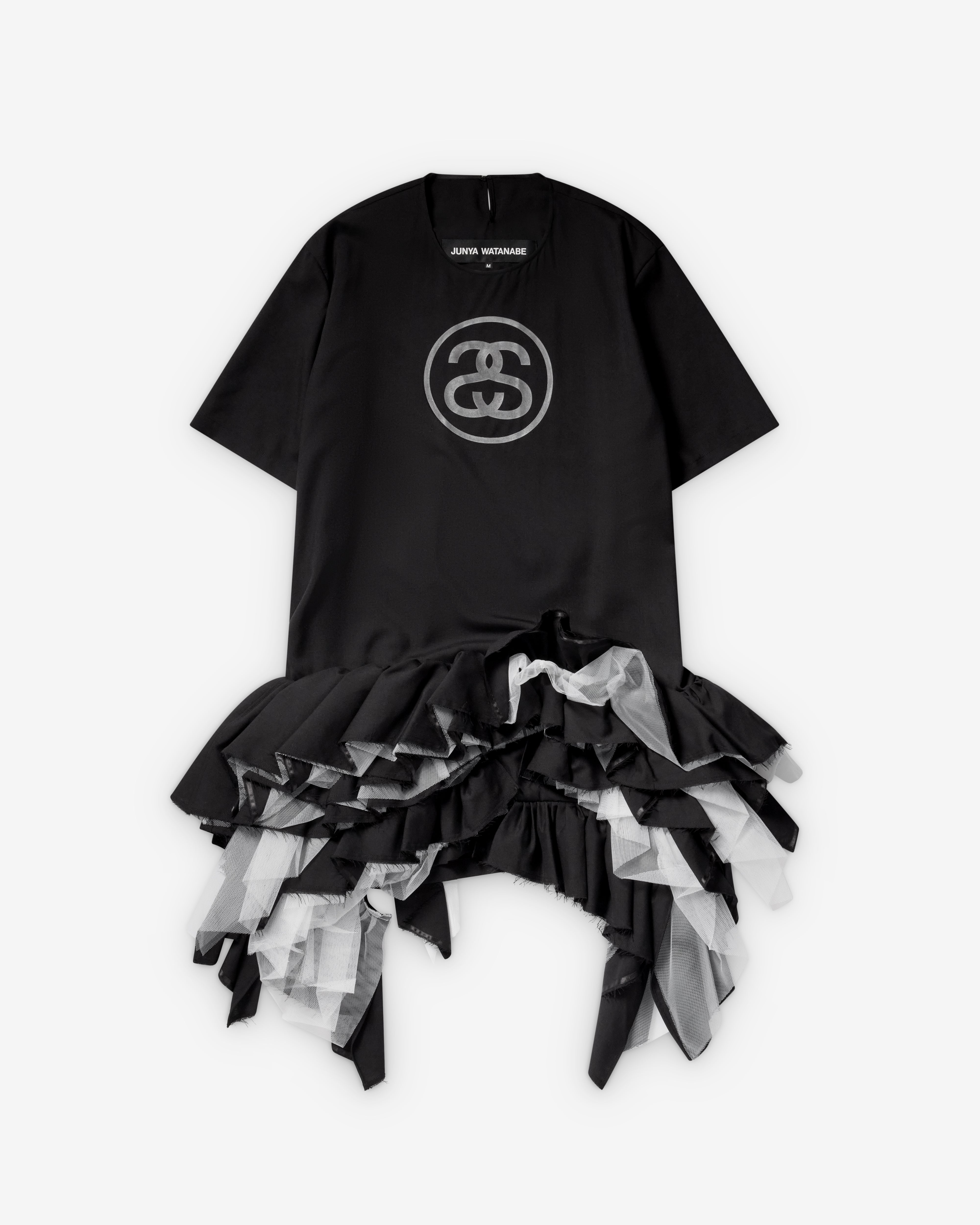 Junya Watanabe: Women's Stüssy T-Shirt Dress (Black) | DSMNY E-SHOP