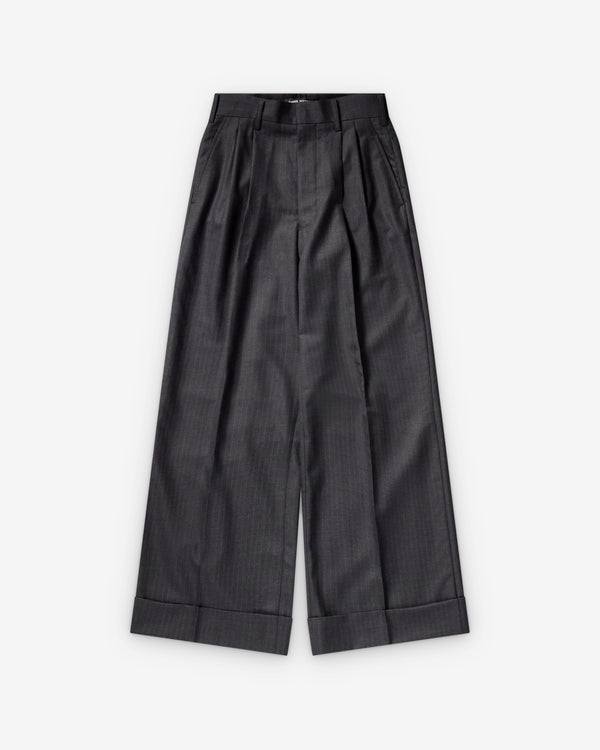 Junya Watanabe - Women's Pin Stripe Suit Trousers - (Grey)