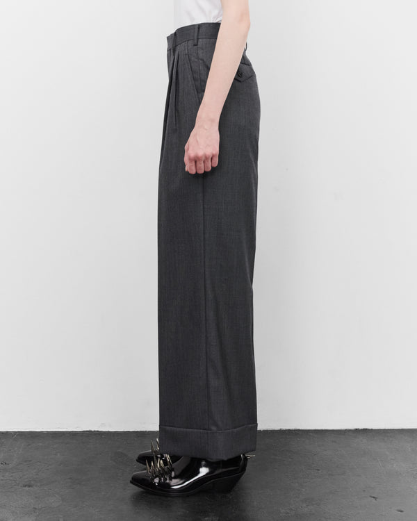 Junya Watanabe - Women's Wool Suit Trousers - (Grey)