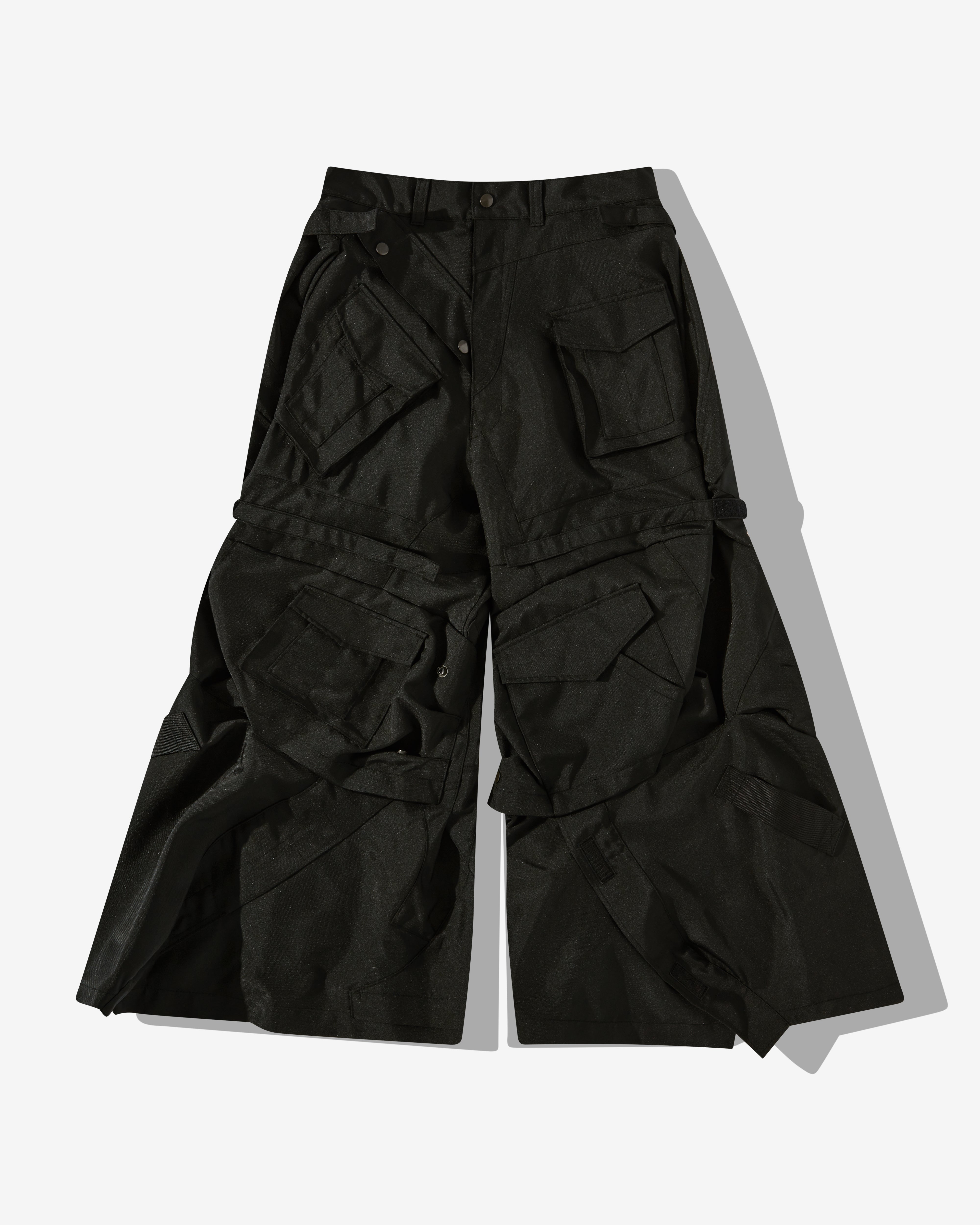 Junya Watanabe Black Asymmetric Cargo Pants