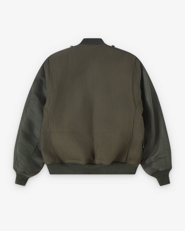 eye Junya Watanabe Man - Men's Needles Bomber Jacket - (Khaki Green)