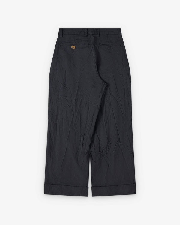 Junya Watanabe Man - Men's Herringbone Wide Fit Trousers - (Black)