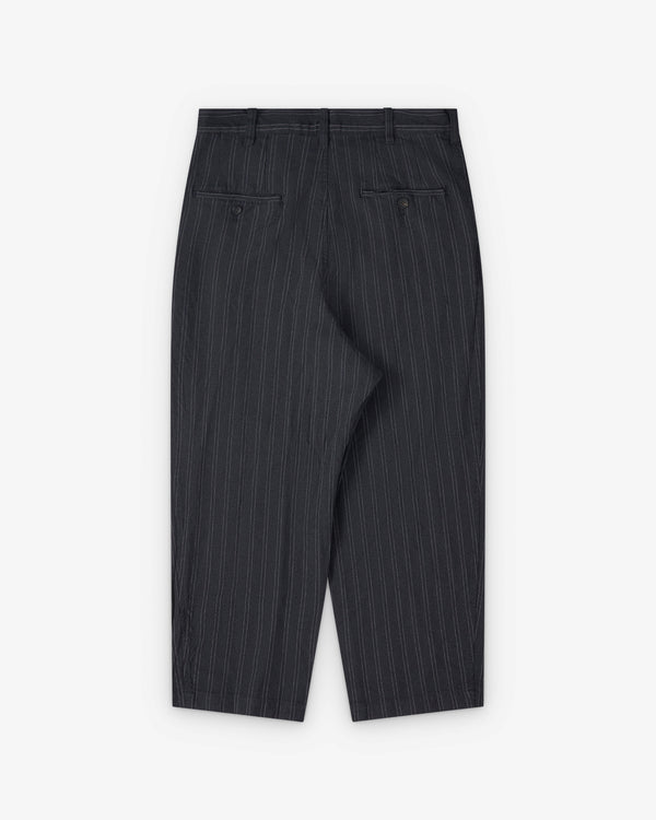 Junya Watanabe Man - Men's Pleated Stripe Trousers - (Grey/White)