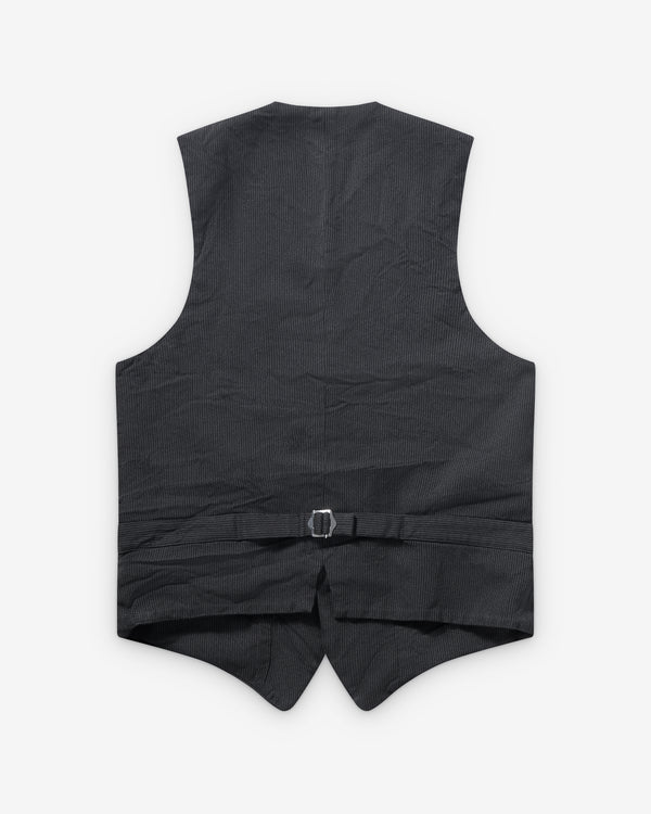 Junya Watanabe Man - Men's Patchwork Vest - (Black/Grey)