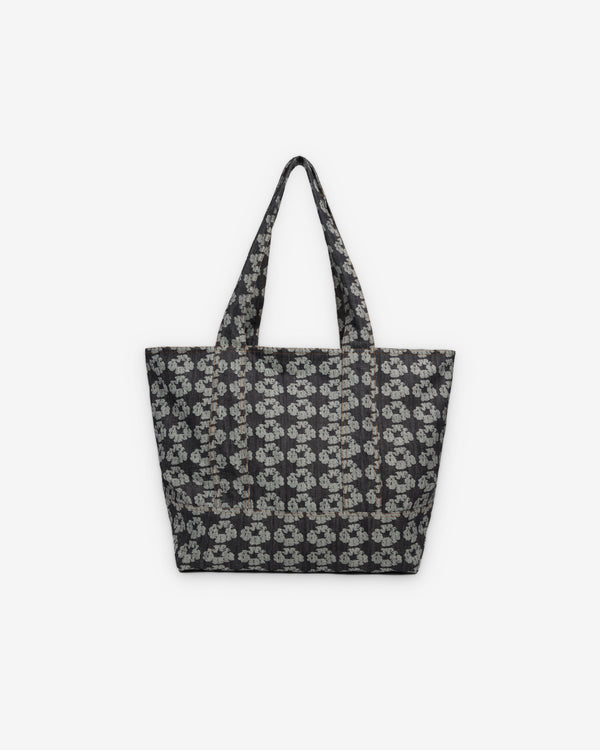 Denim Tears - Men's Jacquard Wreath Denim Tote Bag - (Dark Wash)