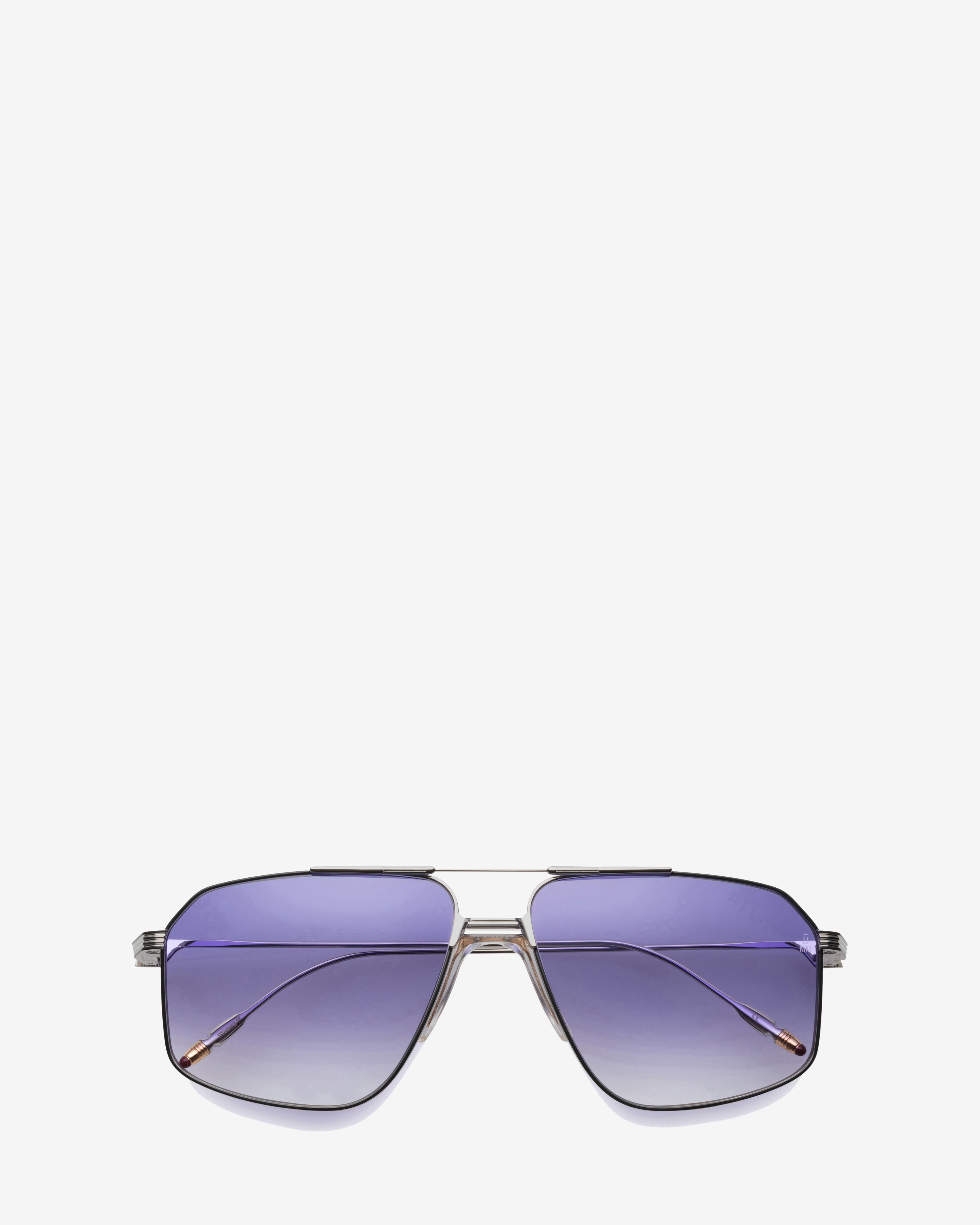 Jacque Marie Mage: Jagger Sunglasses (Silver Fox) | DSMNY E-SHOP