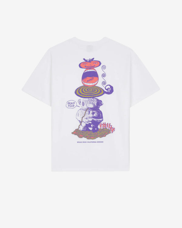 Brain Dead - Jon & Vinny's Men's T-Shirt - (White)