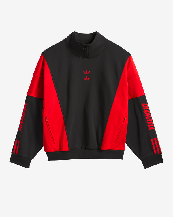 Adidas - Willy Chavarria Men's Watsonville Mockneck - (Black/Red)