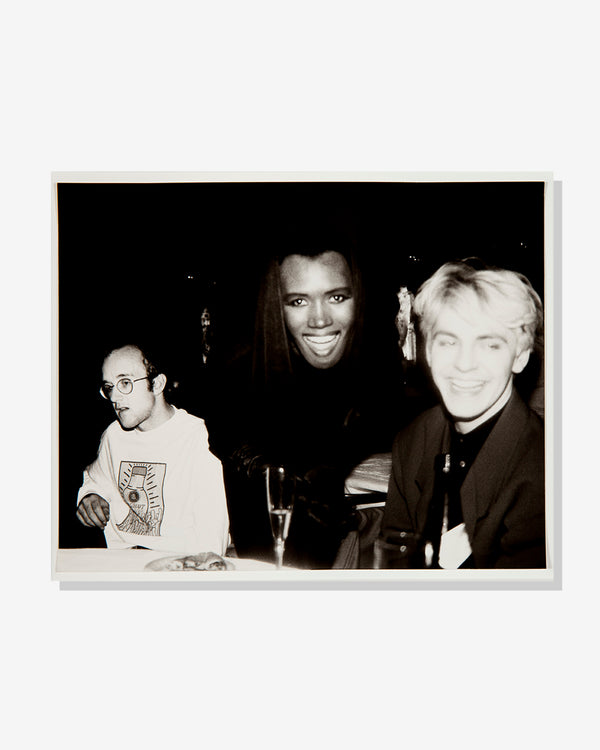 The Andy Warhol Foundation - Keith Haring, Grace Jones and Nick Rhodes Photograph