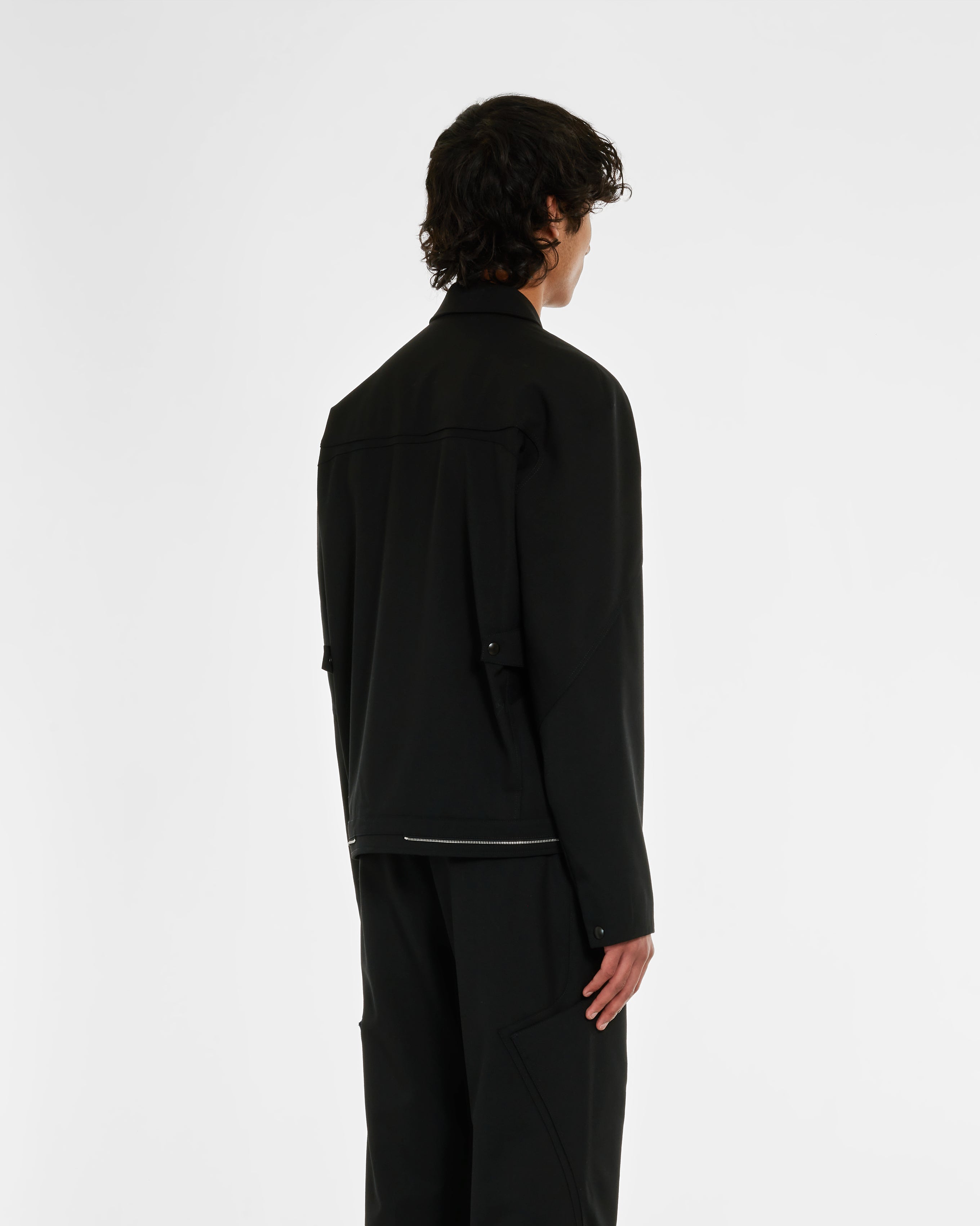 Kiko Kostadinov Black Tonino Jacket