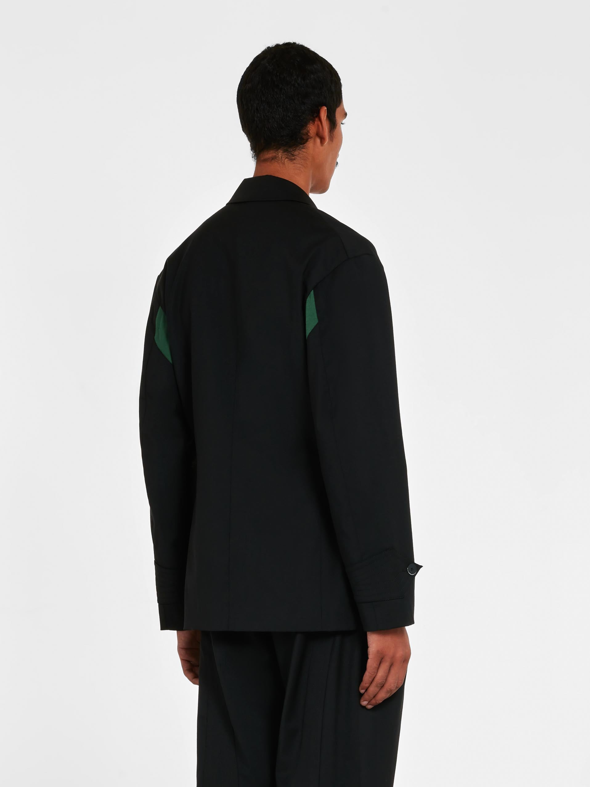 Kiko Kostadinov - Men's Solon Blazer - (Jet Black)