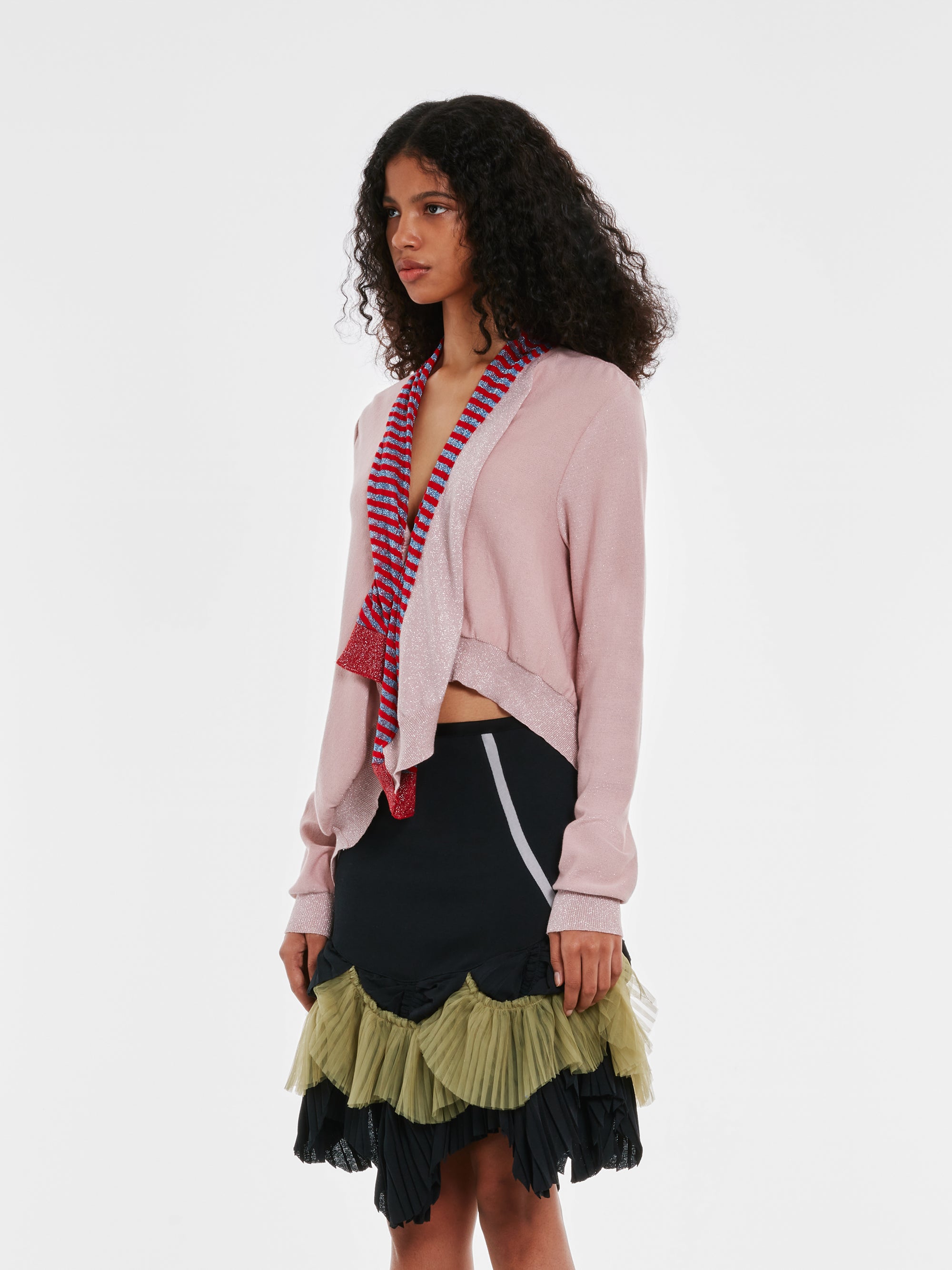 Kiko Kostadinov - Women’s Arova Knit Cardigan - (Pink) – DSMNY E-SHOP