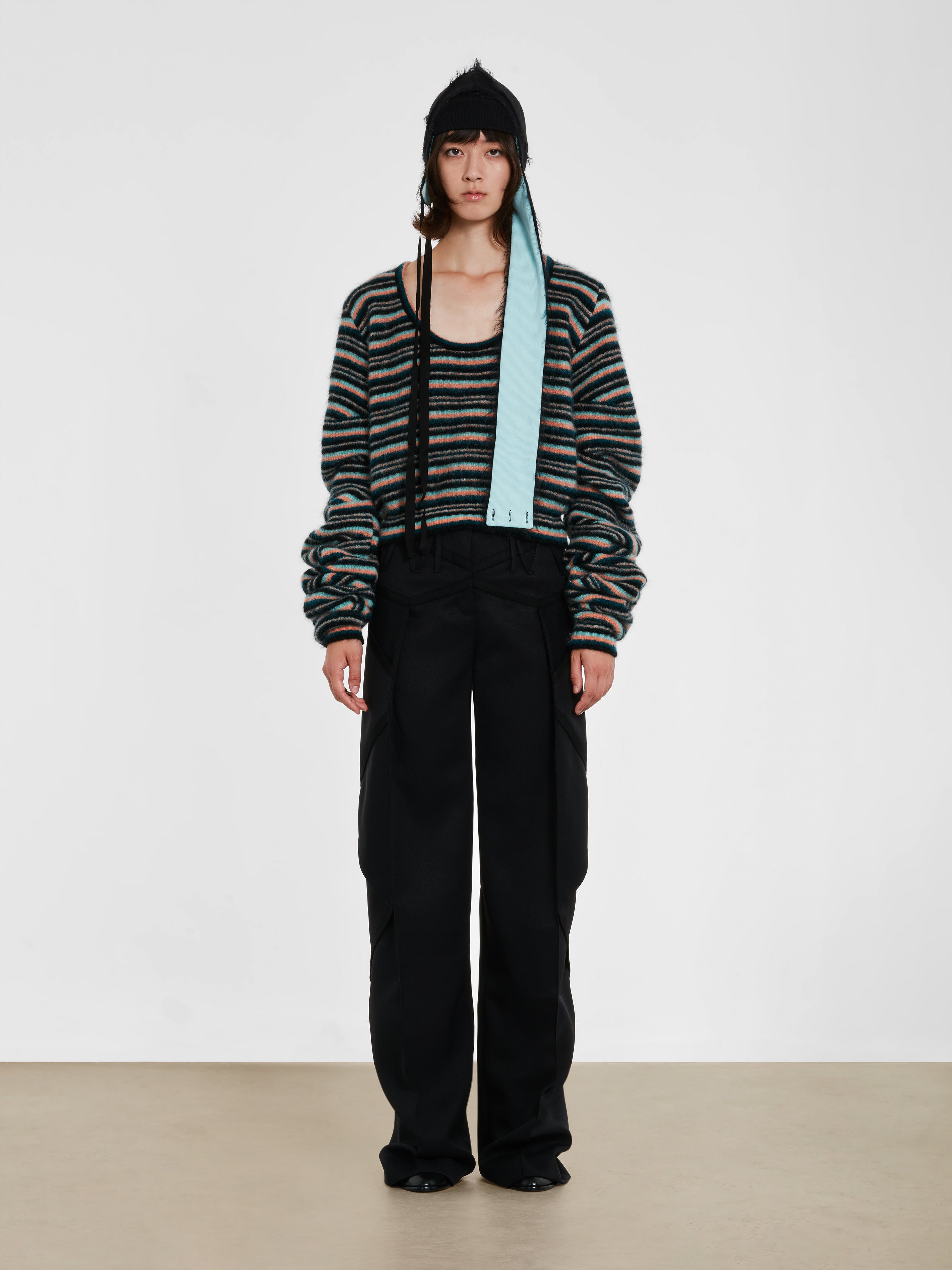 2017aw kiko kostadinov double trousers M-