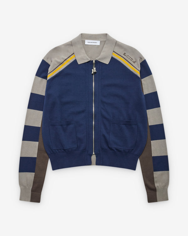Kiko Kostadinov - Men's Kest Cardigan - (Navy/Anchor)