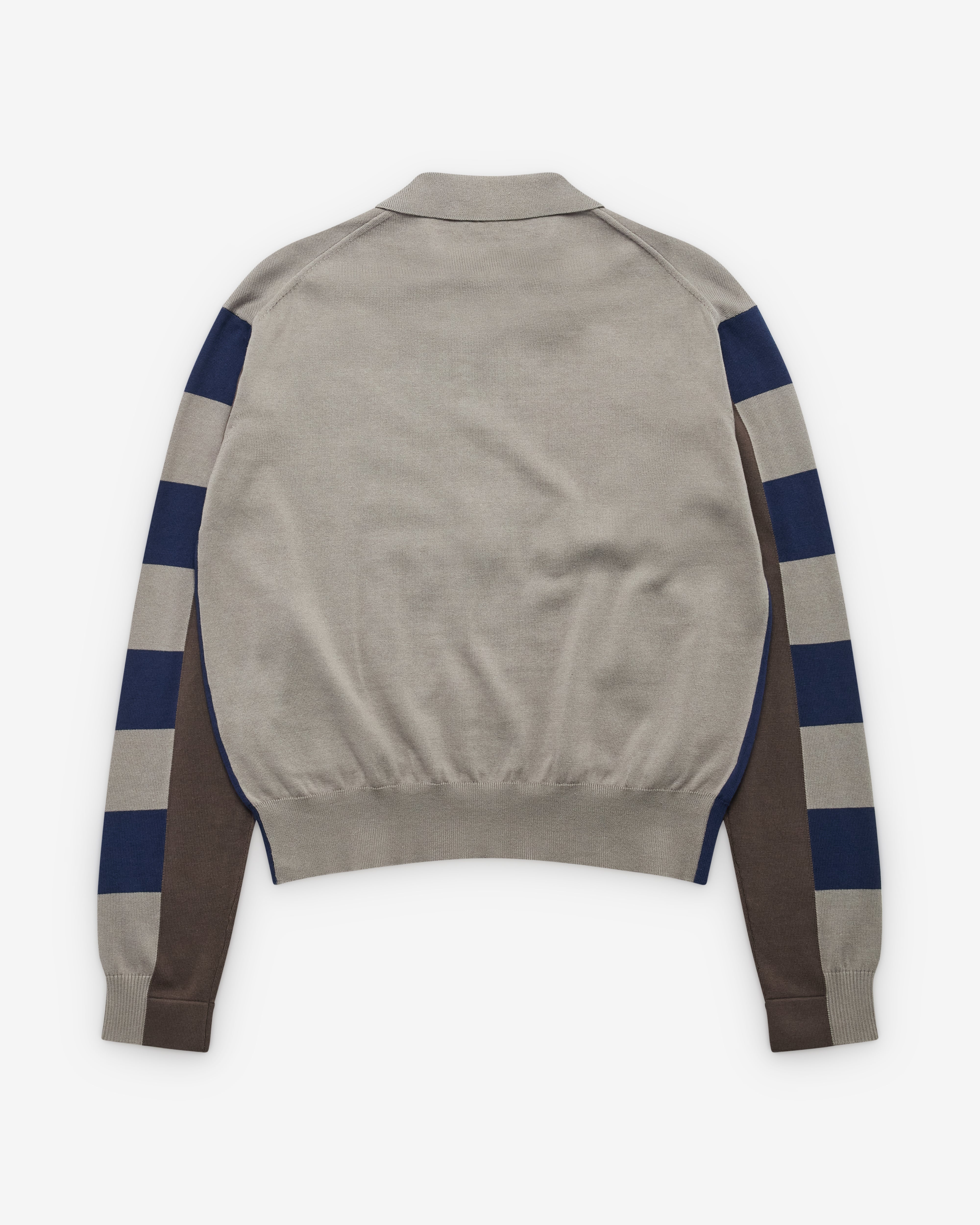 Kiko Kostadinov: Men's Kest Cardigan (Navy/Anchor) | DSMNY E-SHOP