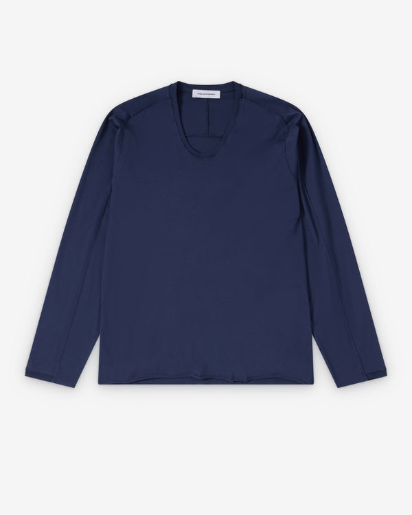 Kiko Kostadinov - Men's Astro Long Sleeve Top - (Ink Blue)