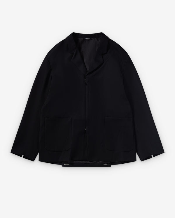 Kiko Kostadinov - Men's Votive Zip Blazer - (Jet Black)