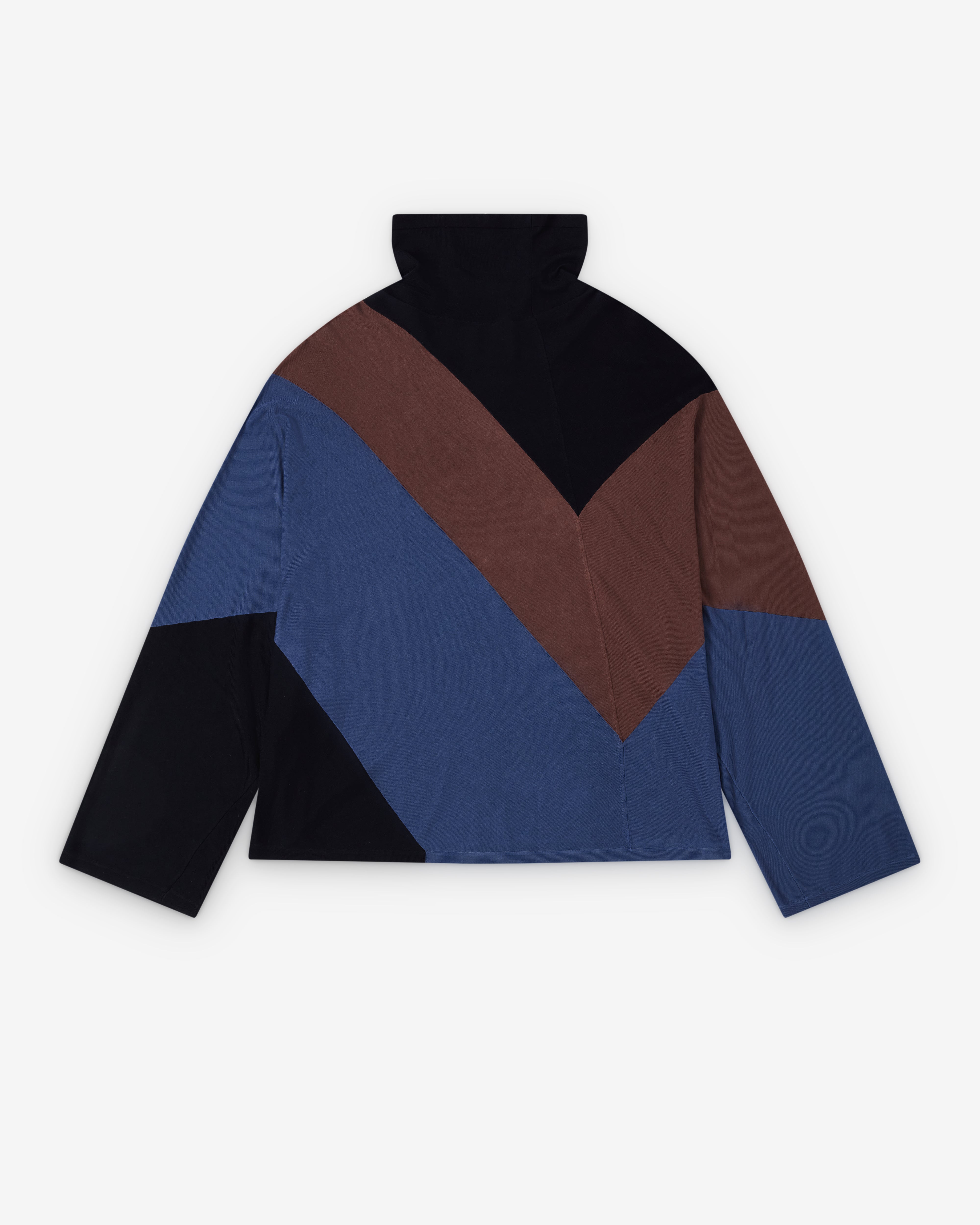 Kiko Kostadinov: Men's Sigo Knit Pullover (Brown) | DSMNY E-SHOP