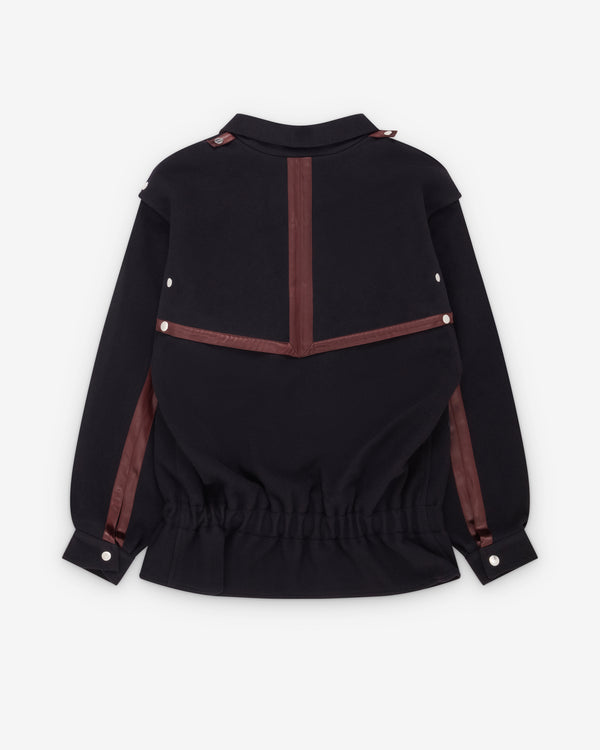 Kiko Kostadinov - Women's Heron Belted Jacket - (Midnight Blue)