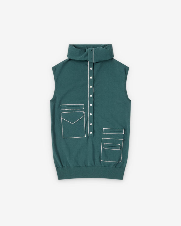 Kiko Kostadinov - Women's Kreiner Knit Rollneck - (Loden)