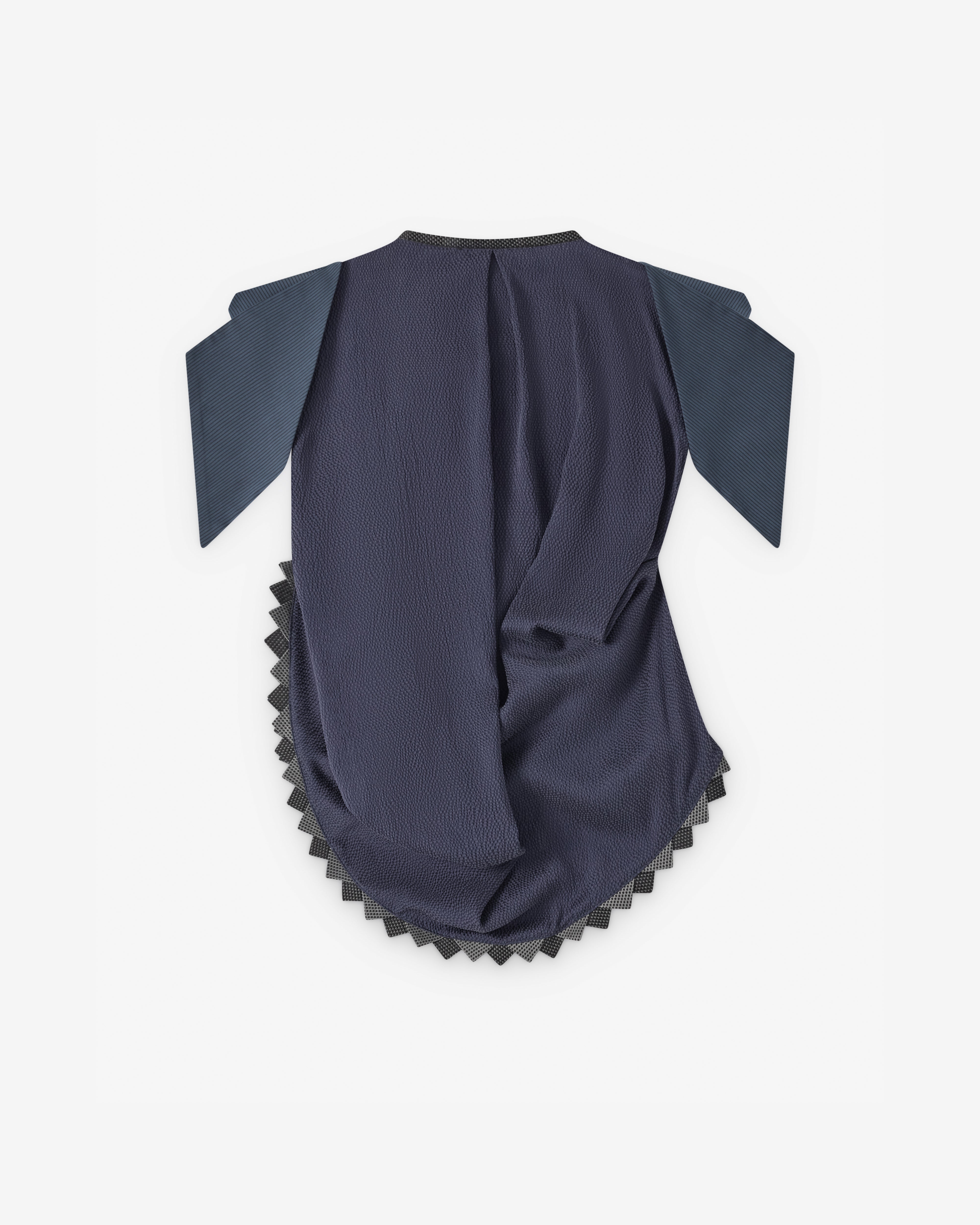 KIKO　アットドーンオアフ　リネントップス Kiko Kostadinov: Women's Weathervane Top (Blue) | DSMNY E-SHOP
