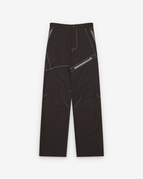 Kiko Kostadinov - Men's Fosco Trouser - (Umber Brown)