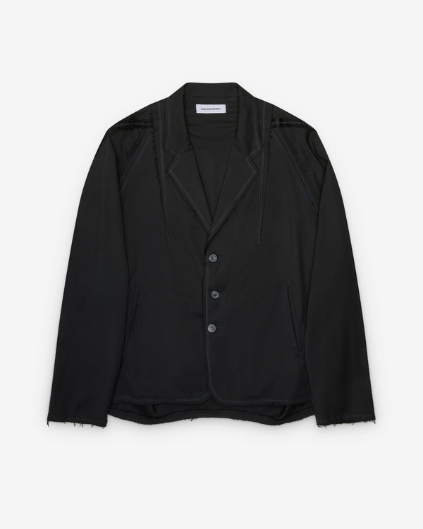 Kiko Kostadinov - Men's Vig K-Dart Blazer - (Crow Black)