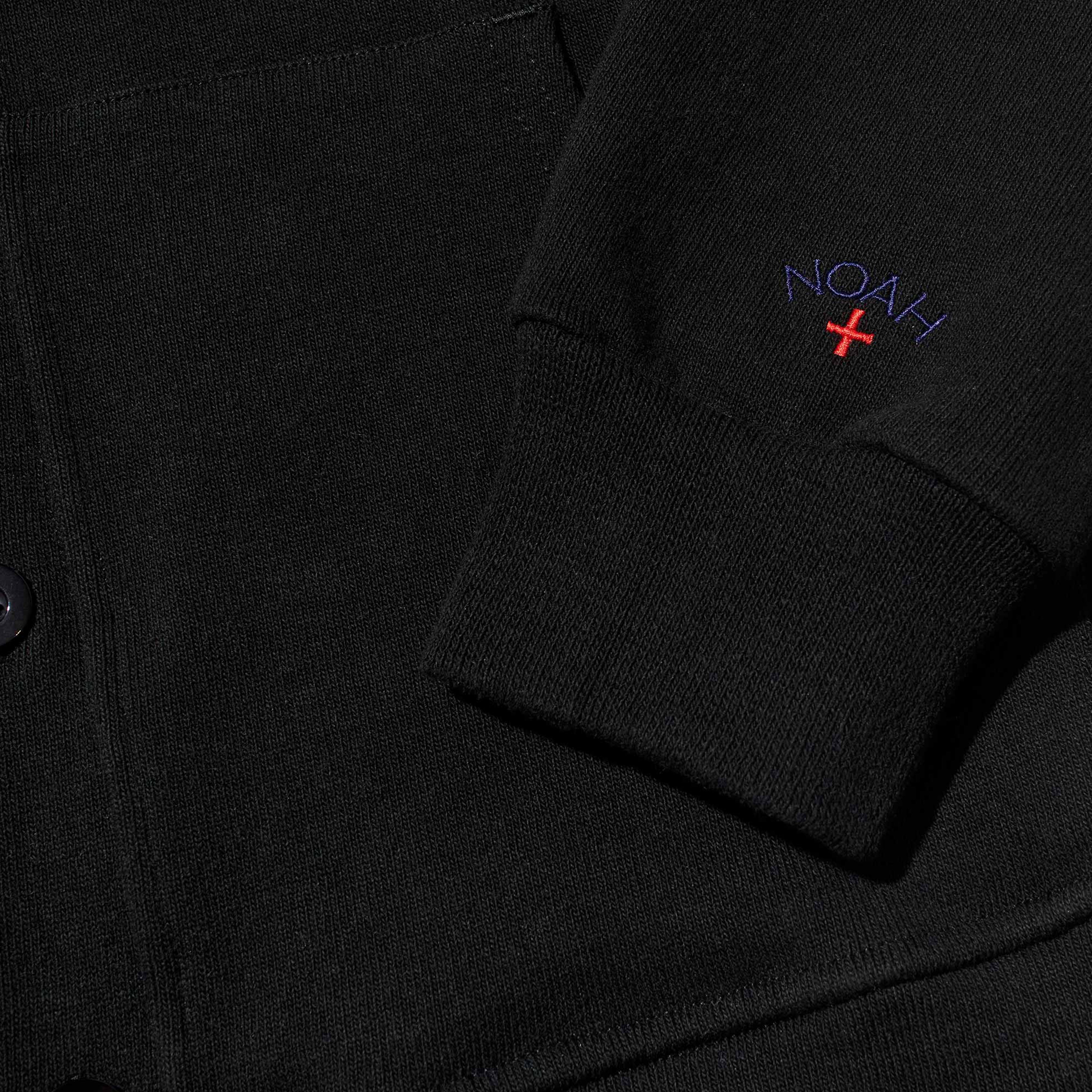 Noah - The Cure Men's Rugby Cardigan - (Black)