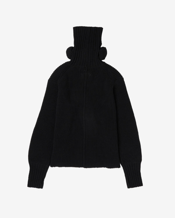 Doublet - Men's Gas Mask Turtleneck - (Black)