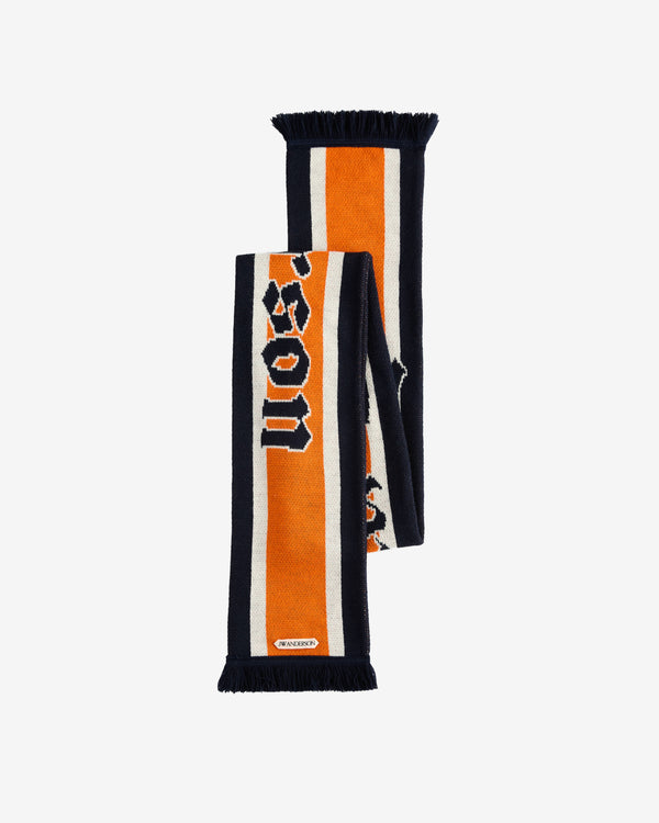 JW Anderson - Men's Winner Football Scarf - (Orange)