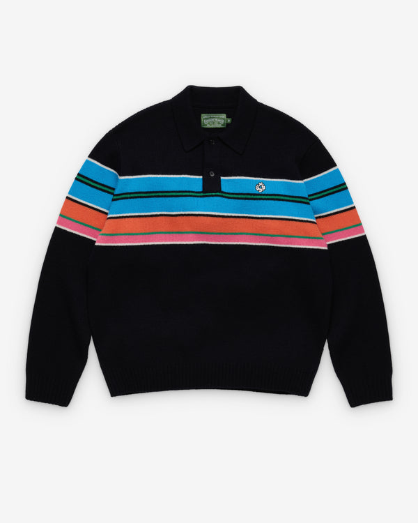 Denim Tears - Men's Knit Polo Sweater - (Multi)