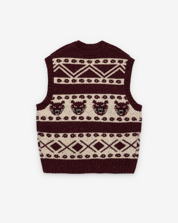 Denim Tears - Men's Hand Knitted Sweater Vest - (Multi)