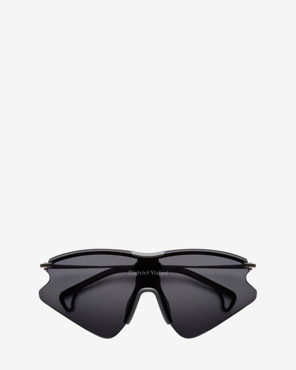 District Vision - Kohei Aero Blade TI Sunglasses - (Graphite/D+ Onyx Mirror)