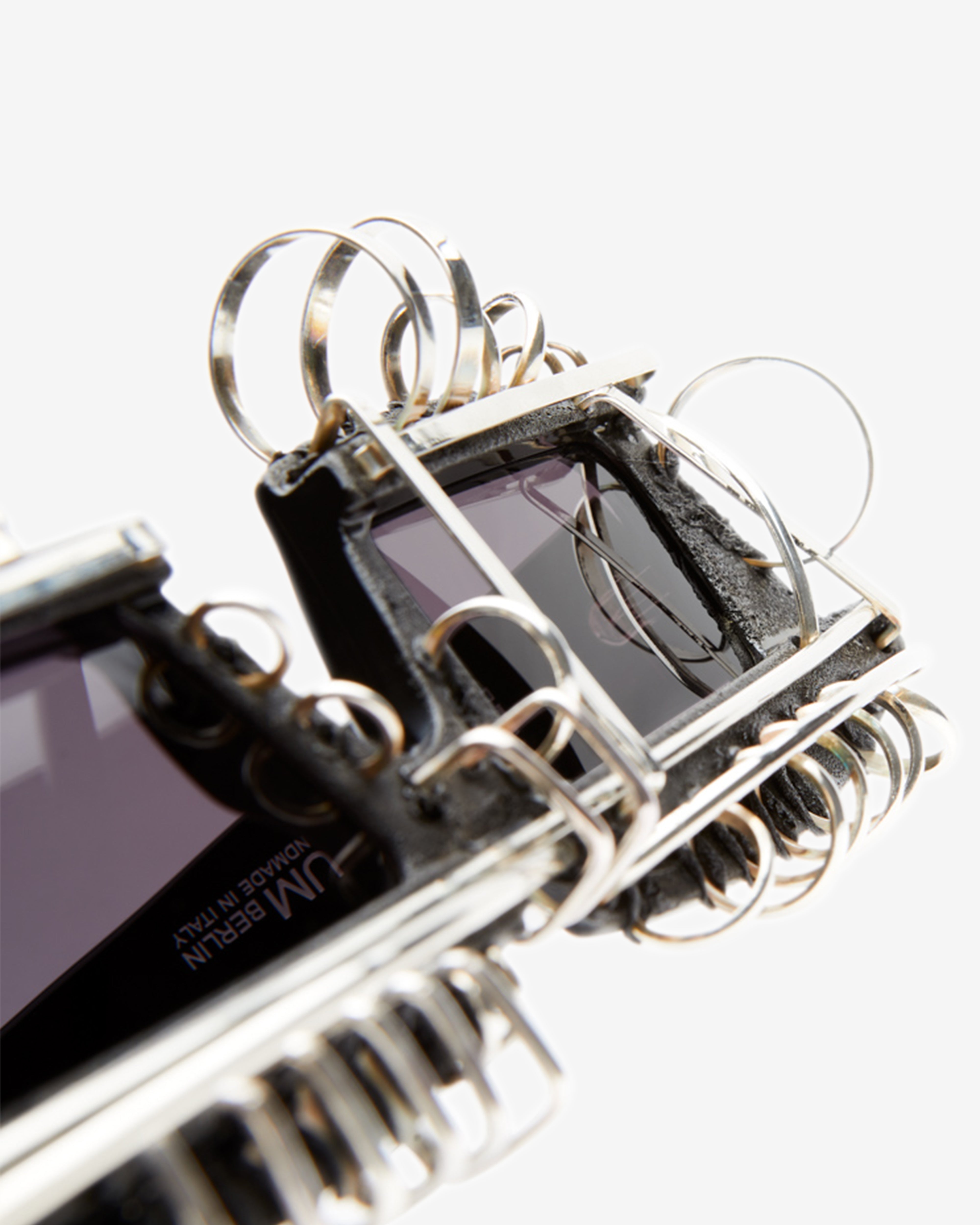 eYe JUNYA WATANABE MAN 2020AW カバオール Junya Watanabe Man: Kuboraum Men's Mask X21 Silver Sunglasses