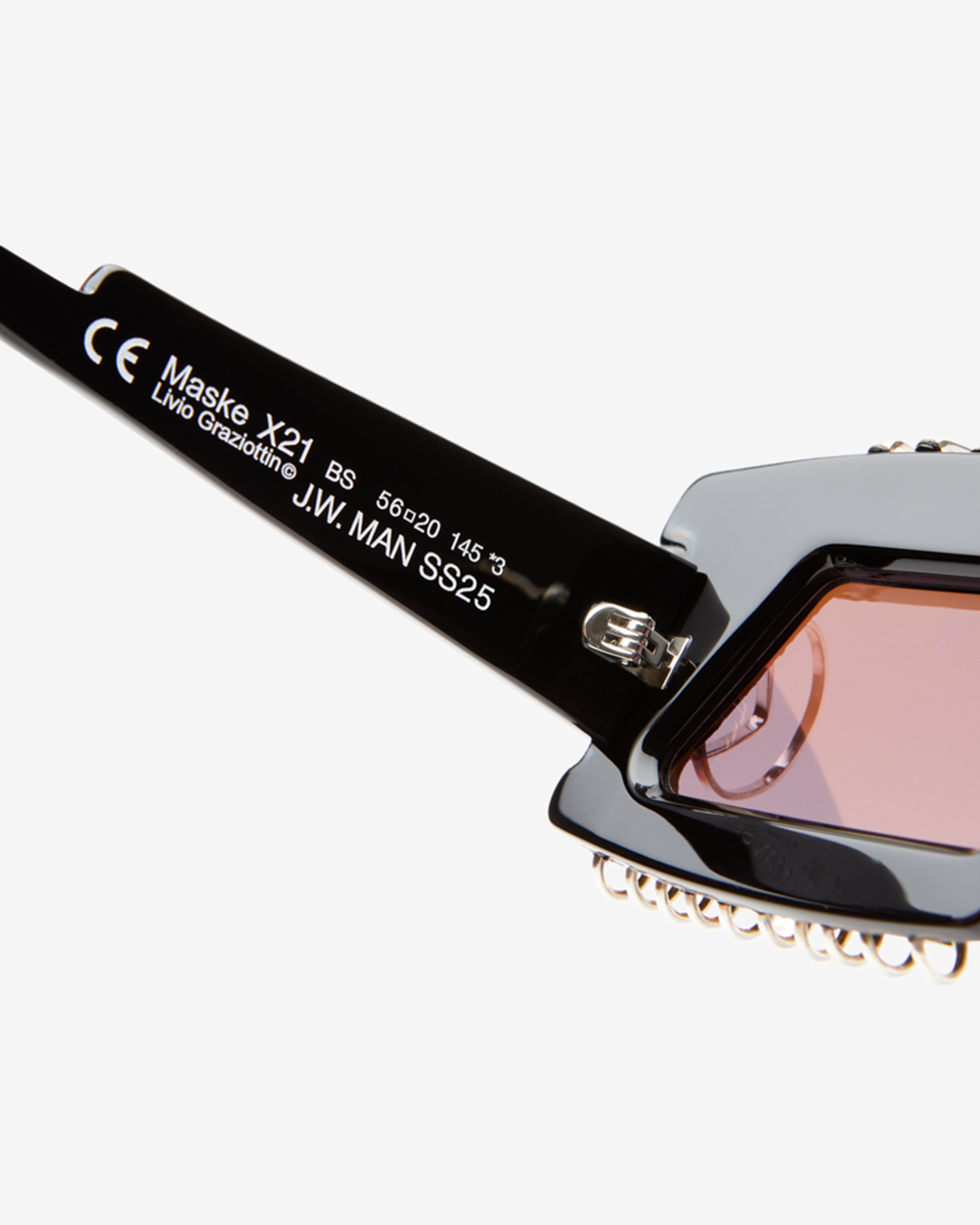 Junya Watanabe Man: Kuboraum Men's Mask X21 Silver Sunglasses