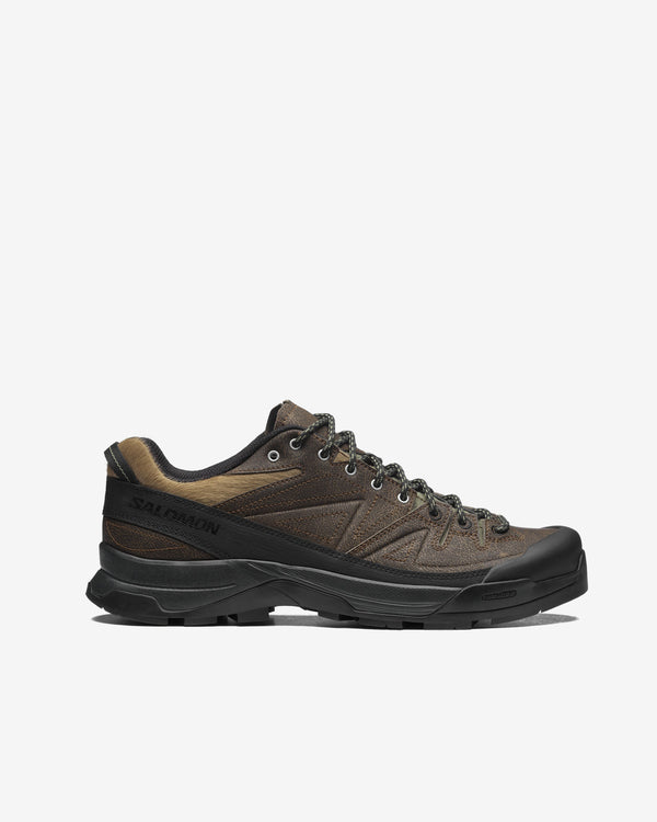 Salomon - Men's X-Alp Low Distressed LTR Sneakers - (Dark Earth/Black)