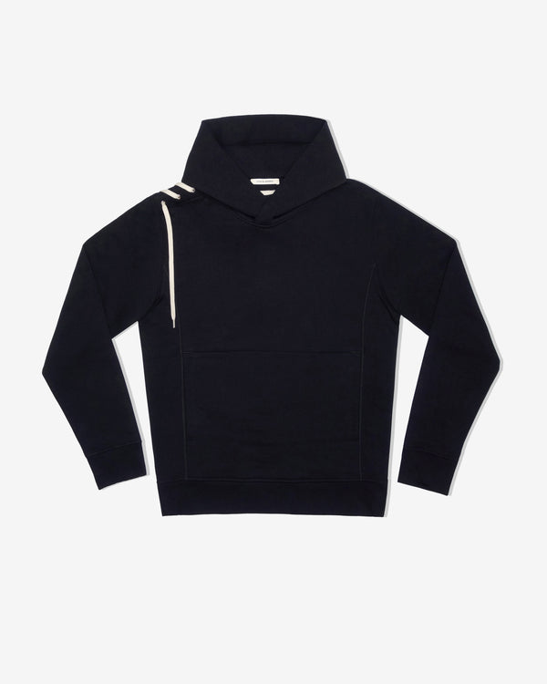 Craig Green - Men's Laced Hoodie - (Black Cream)