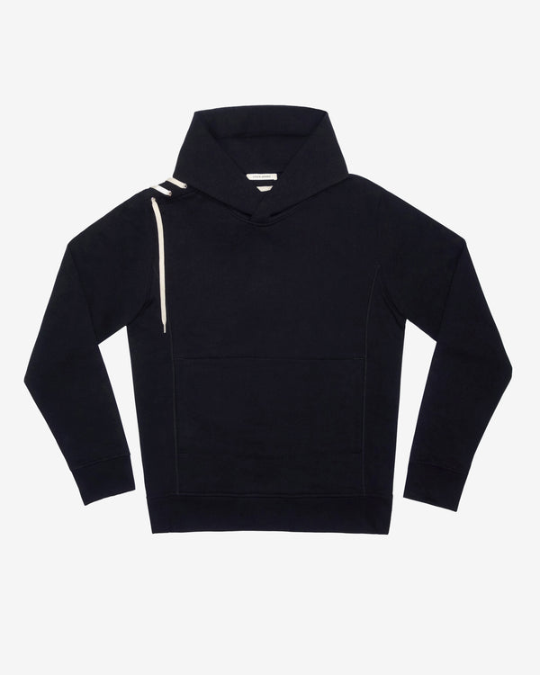 Craig Green - Men's Laced Hoodie - (Black Cream)