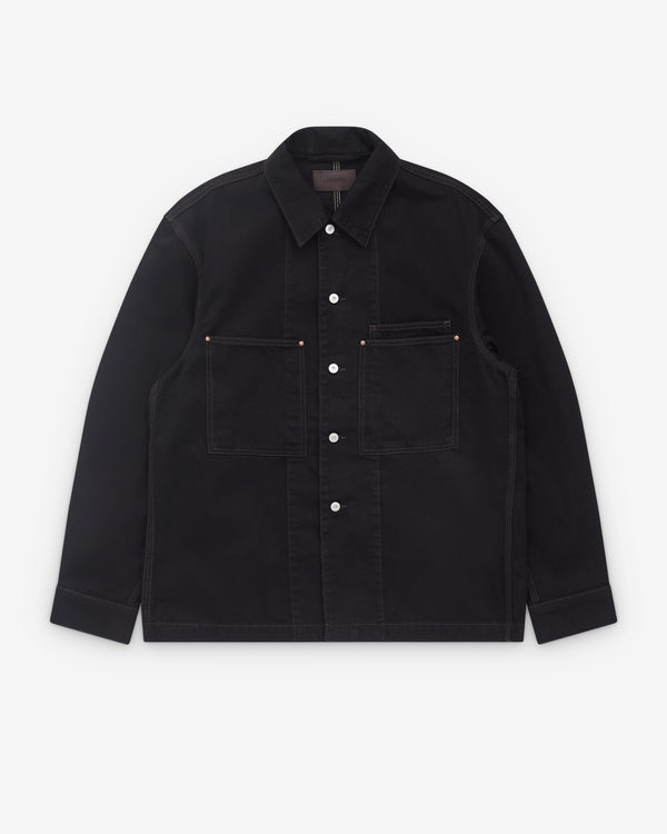 Lemaire - Men’s Workwear Overshirt - (Black)