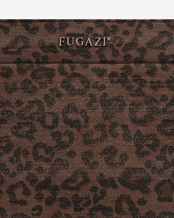 Fugazi - Men’s Textured Weekender Bag - (Leopard)