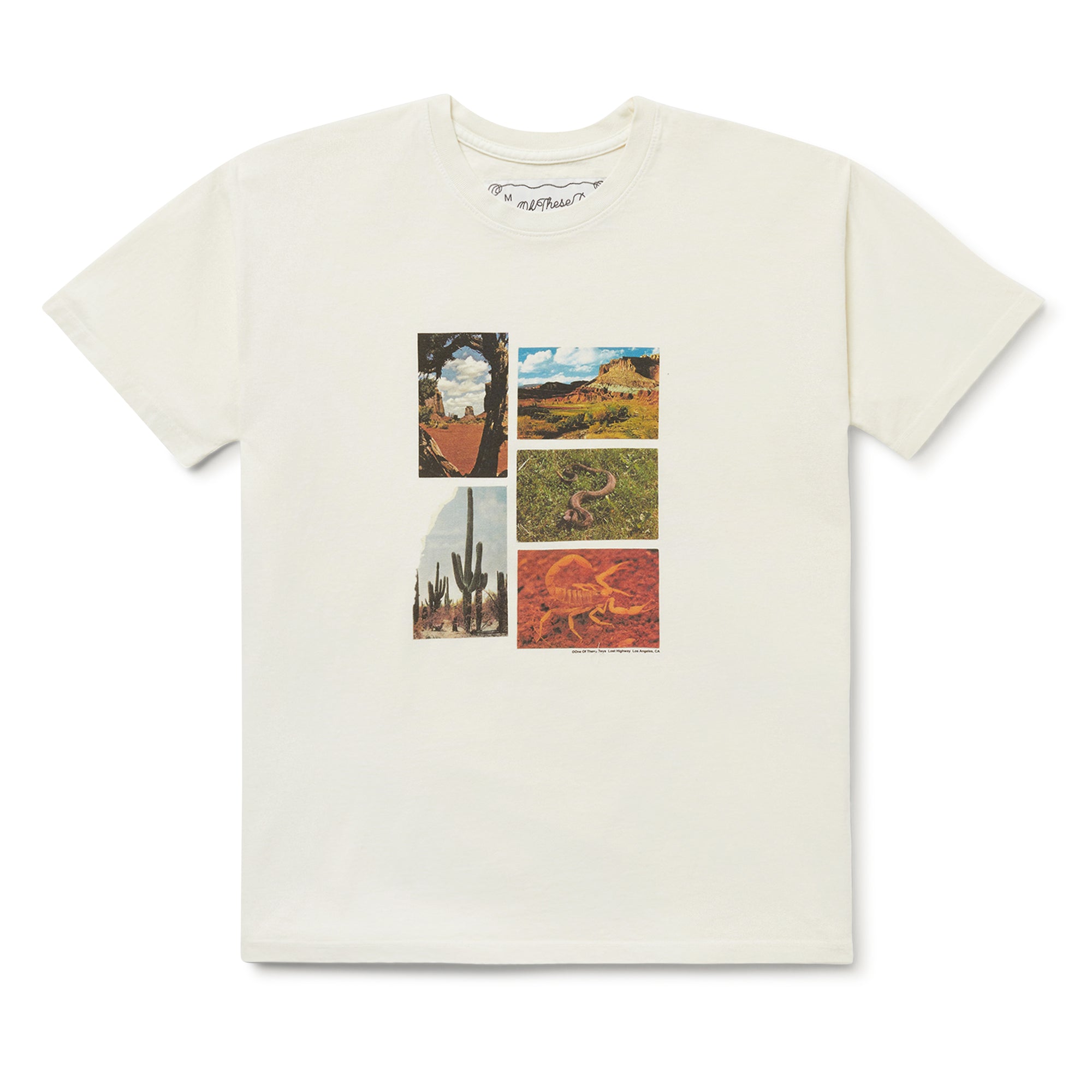 One of These Days - Lost Highway Tee - (Bone) view 1