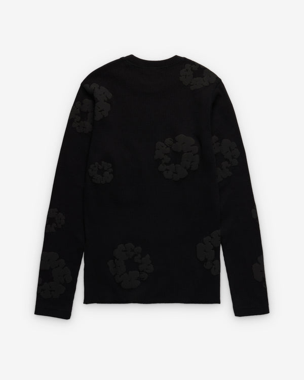 Denim Tears - Men's Wreath Thermal - (Black)